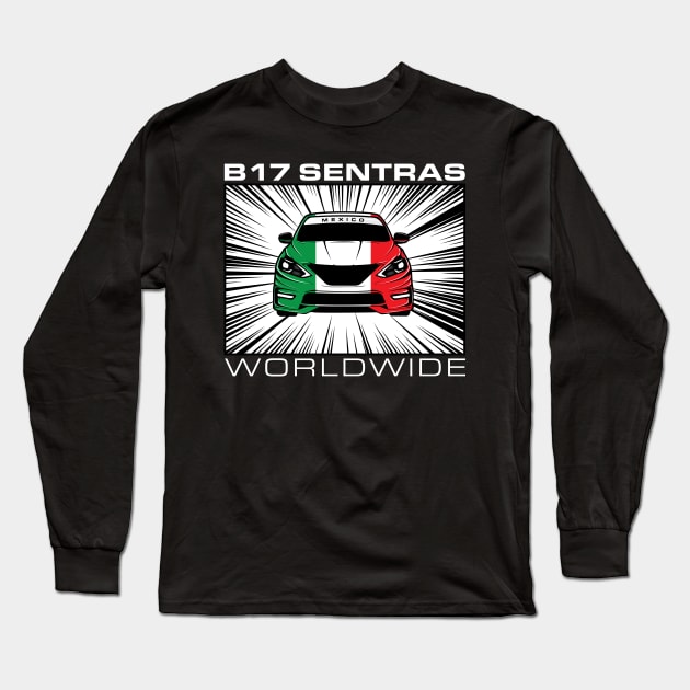 B17 - Mexico Long Sleeve T-Shirt by Sentras.Worldwide